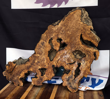 Olive Wood Root Burl Slab | 20" x 13" x 2" | 3.61 BF